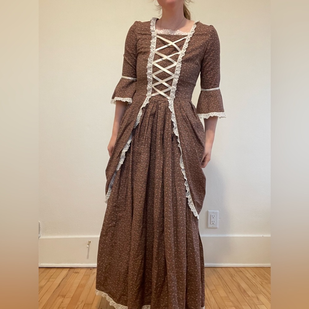 🌼PRIDE & Prejudice Little Women Inspired long Prairie Style Handmade Dress